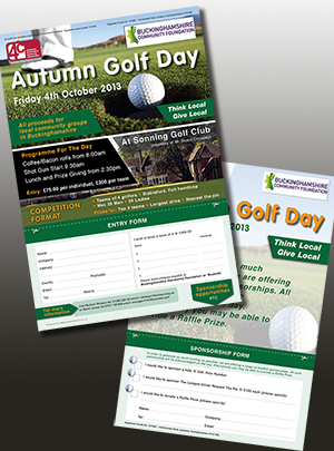 4c Golfing Day Leaflet - March 2013